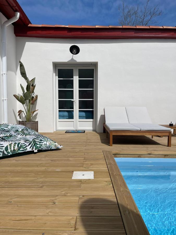 Villa Avec Piscine A 5 Minutes De L'Ocean Bidart Luaran gambar