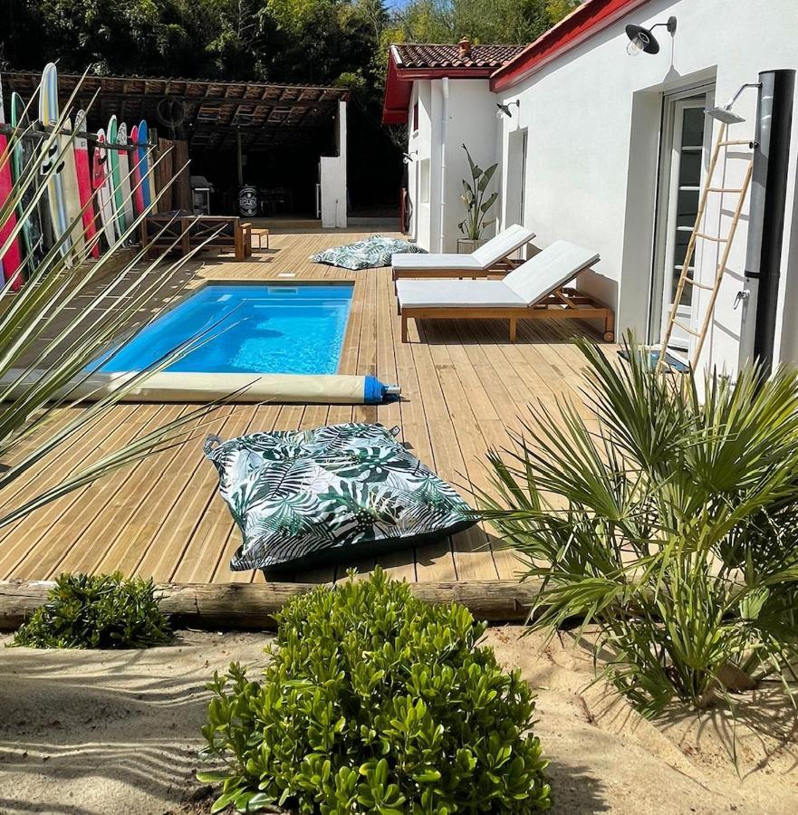 Villa Avec Piscine A 5 Minutes De L'Ocean Bidart Luaran gambar